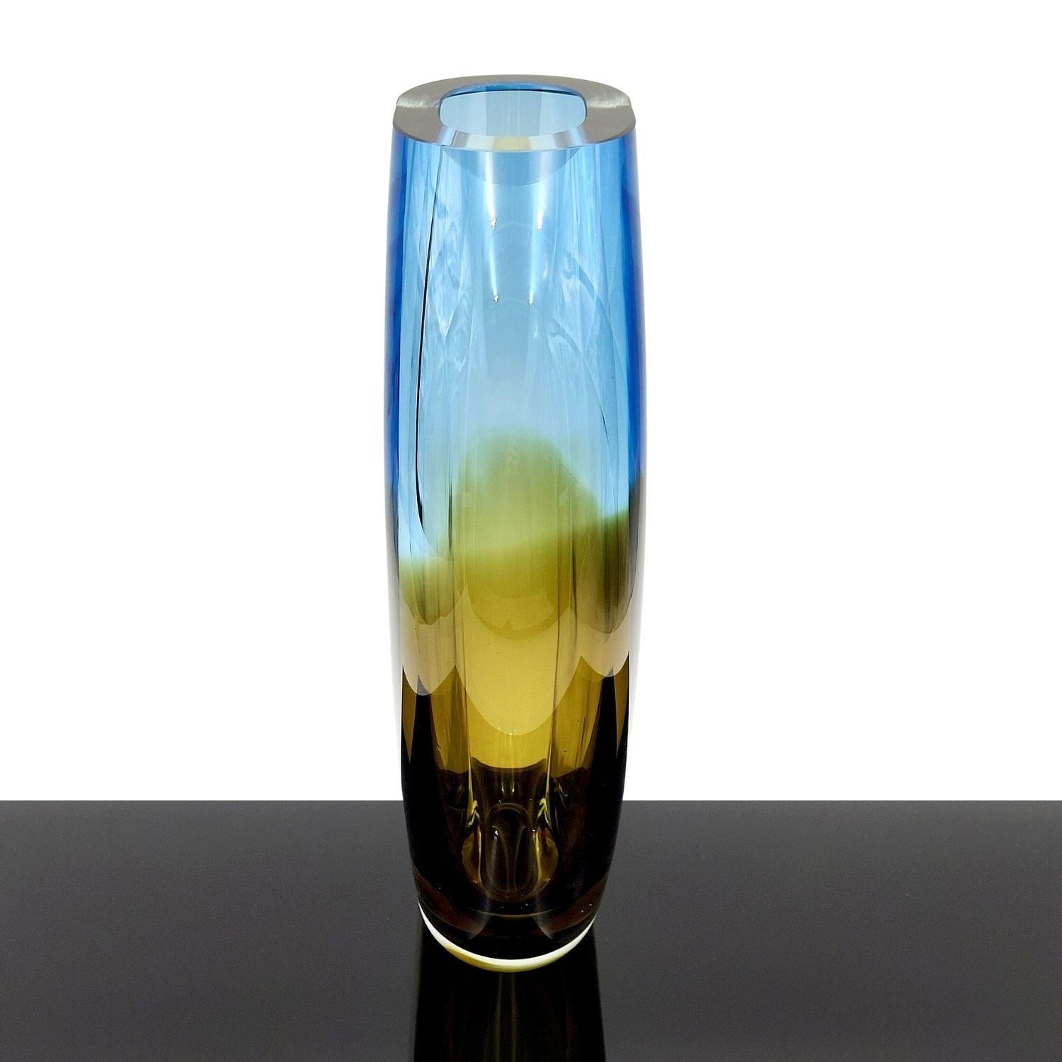 Celestia Viridis – Szklany Wazon Artystyczny