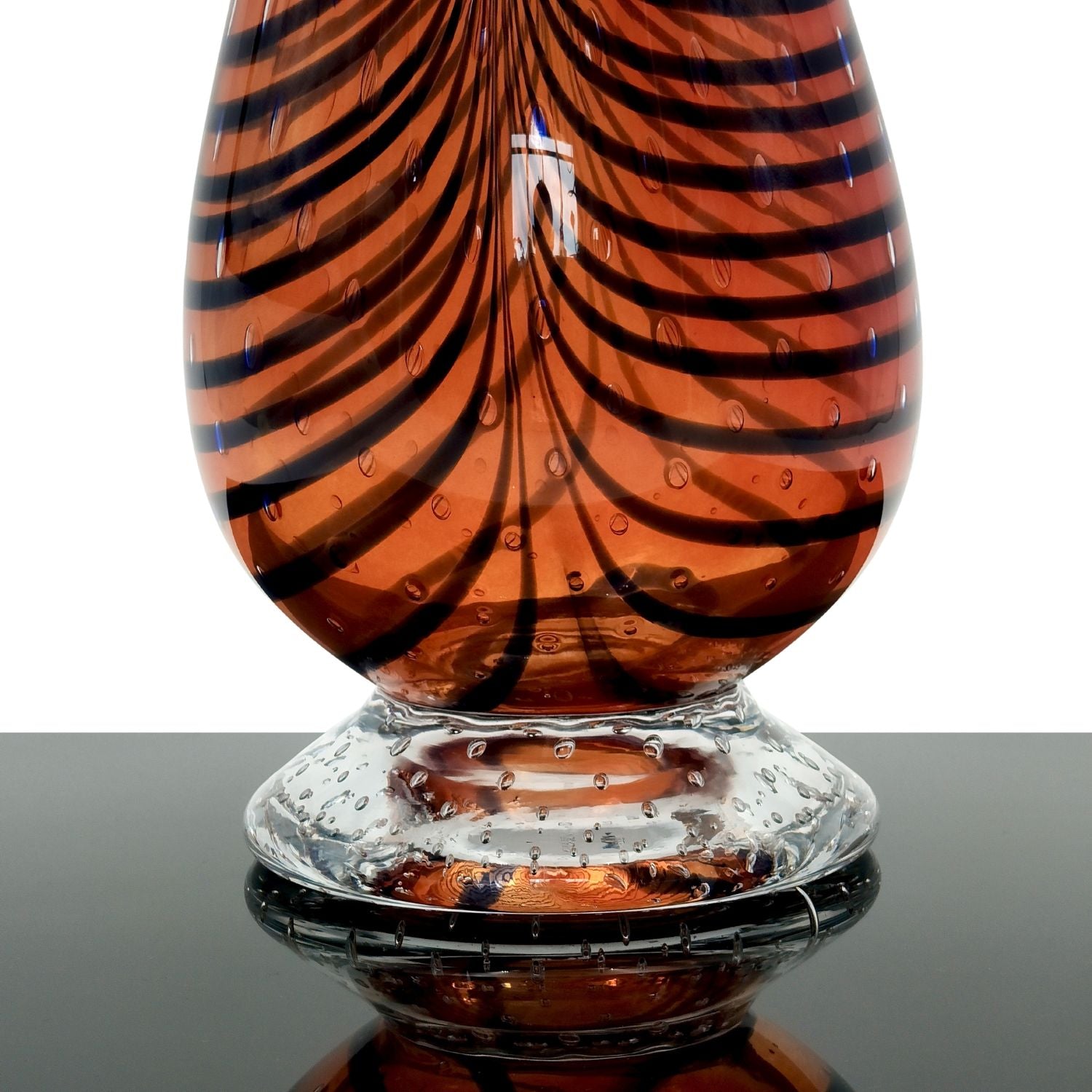 Flamma Verta – Szklany Wazon Artystyczny