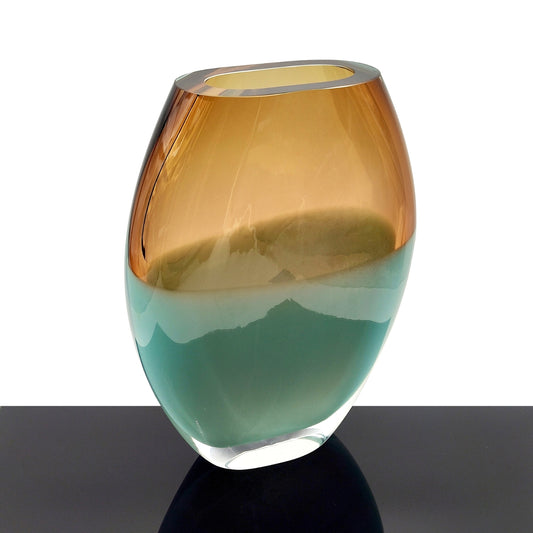 Solaria Verde – Szklany Wazon Artystyczny